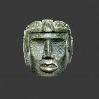 Sculpture MASK REPRESENTING A HUMAN FACE de la Galerie Mermoz