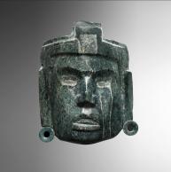 Sculpture MASK REPRESENTING A DIGNITARY FACE de la Galerie Mermoz