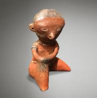 Sculpture PENSEUR ASSIS de la Galerie Mermoz