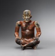 Sculpture SEATED FIGURE WITH CROSSED LEGS  de la Galerie Mermoz