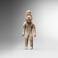 Sculpture PERSONNAGE DEBOUT OLMÈQUE  de la Galerie Mermoz