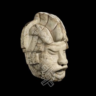 HACHE CEREMONIELLE XIPE TOTEC - VERACRUZ - Mexique - Art précolombien de la Galerie Mermoz
