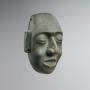 Masque humain maya de la Galerie Mermoz