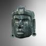 Masque représentant le visage d'un dignitaire Chontal de la Galerie Mermoz